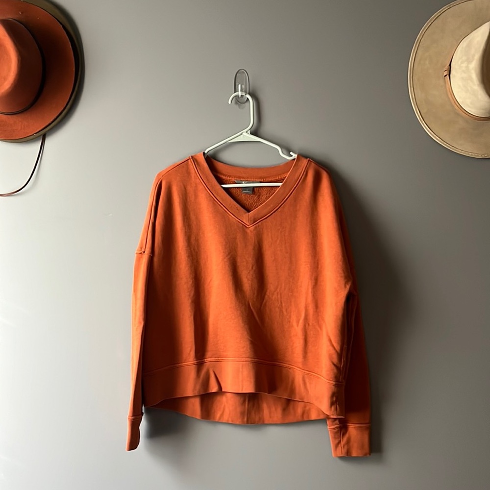 Natural reflections terracotta sweatshirt